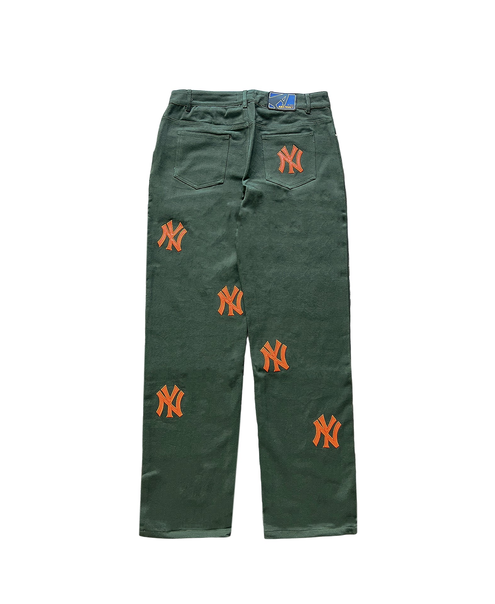 NY Patch Jeans - Green
