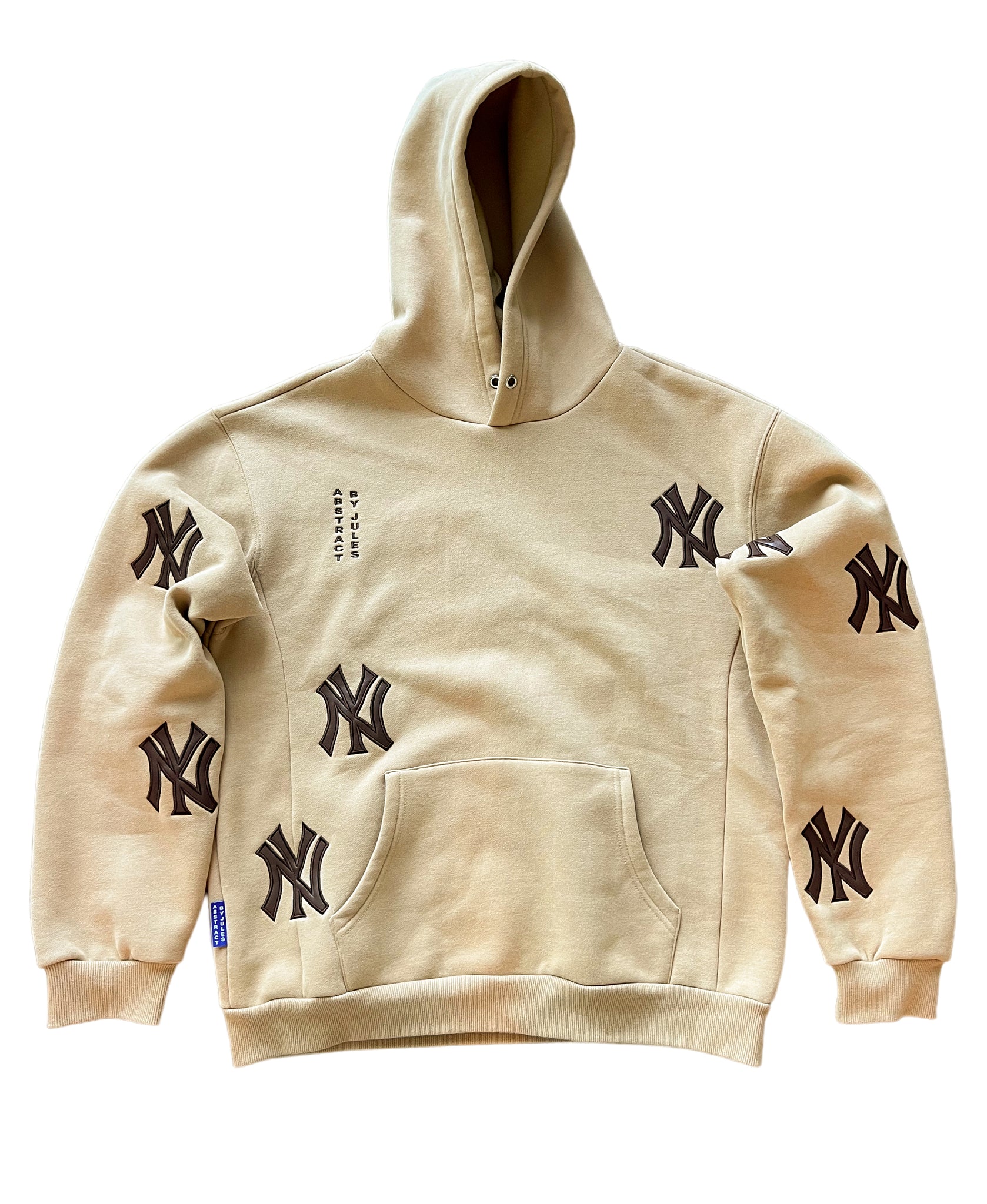 NY Patch Hoodie - Tan