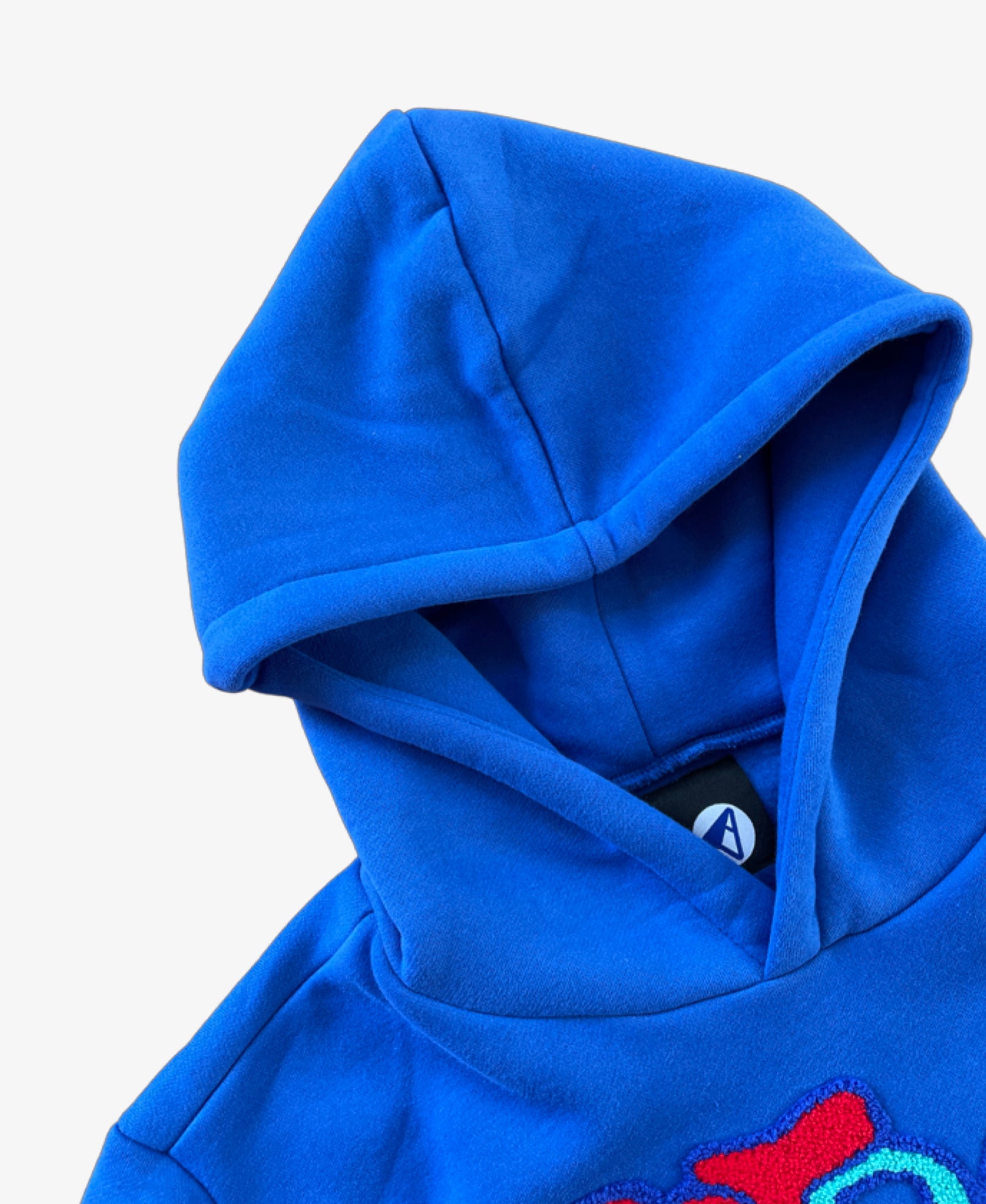 Fluid motion hoodie - Blue