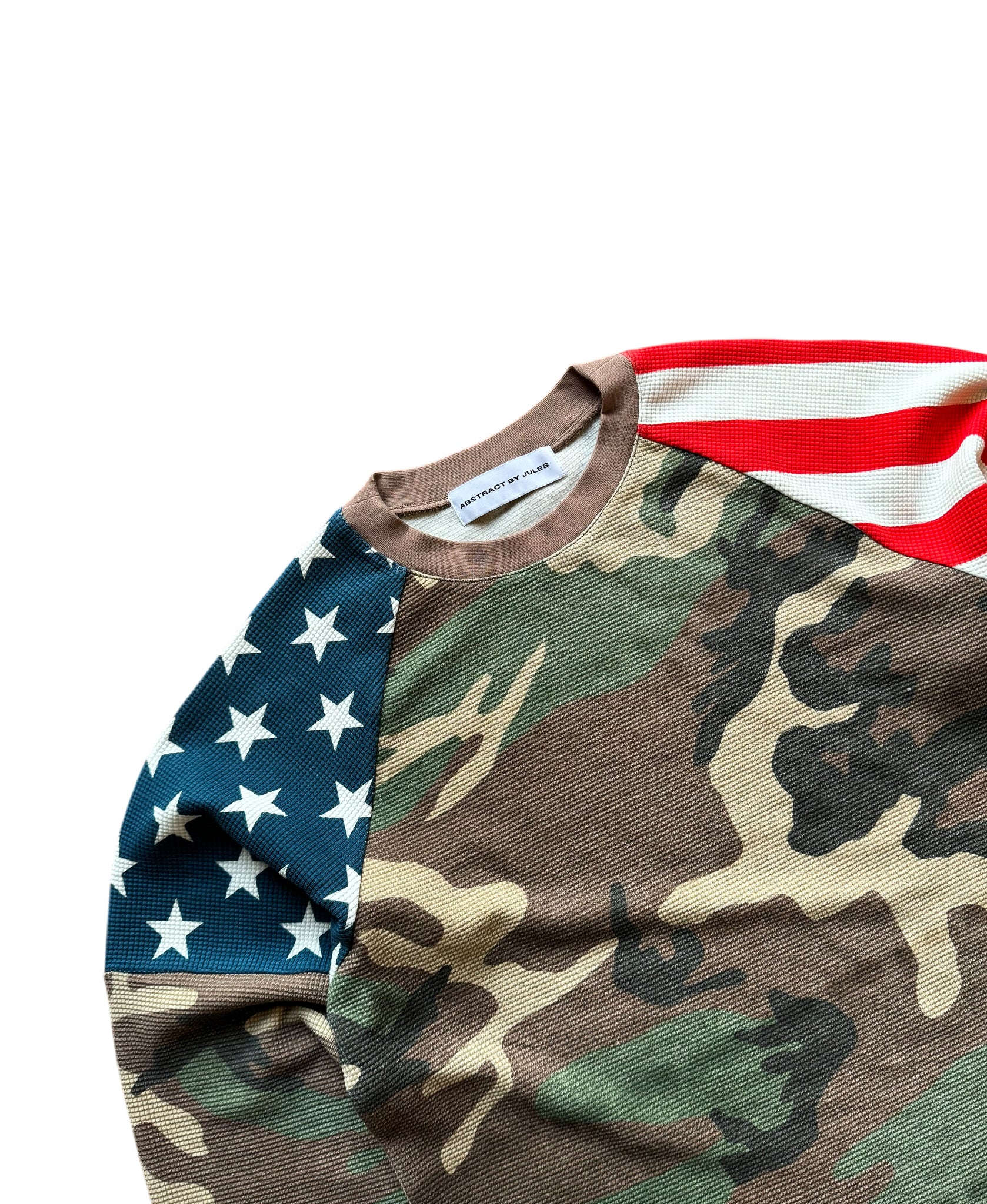 America Waffle Knit - Camo