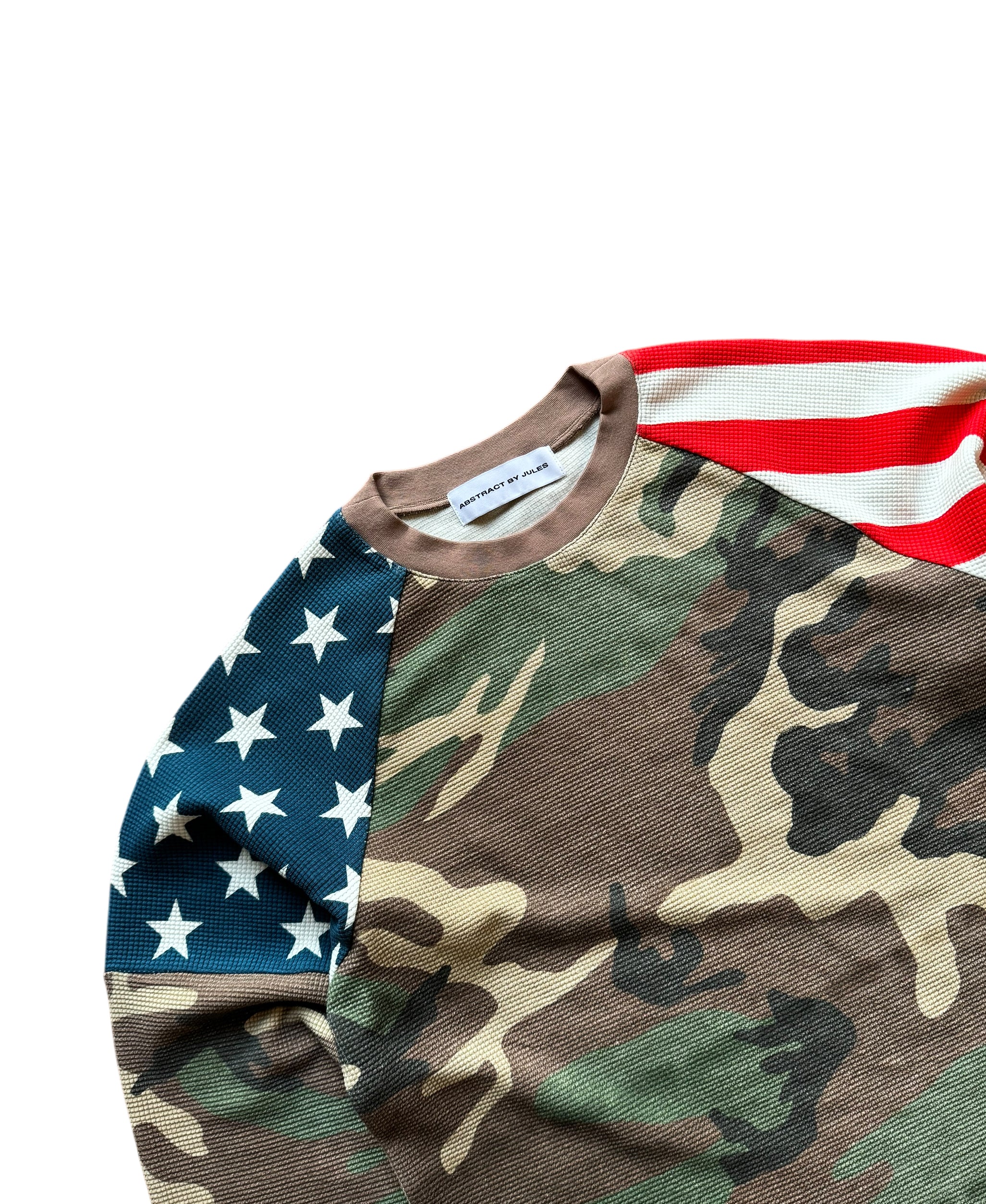 America Waffle Knit - Camo – ABSTRACTBYJULES
