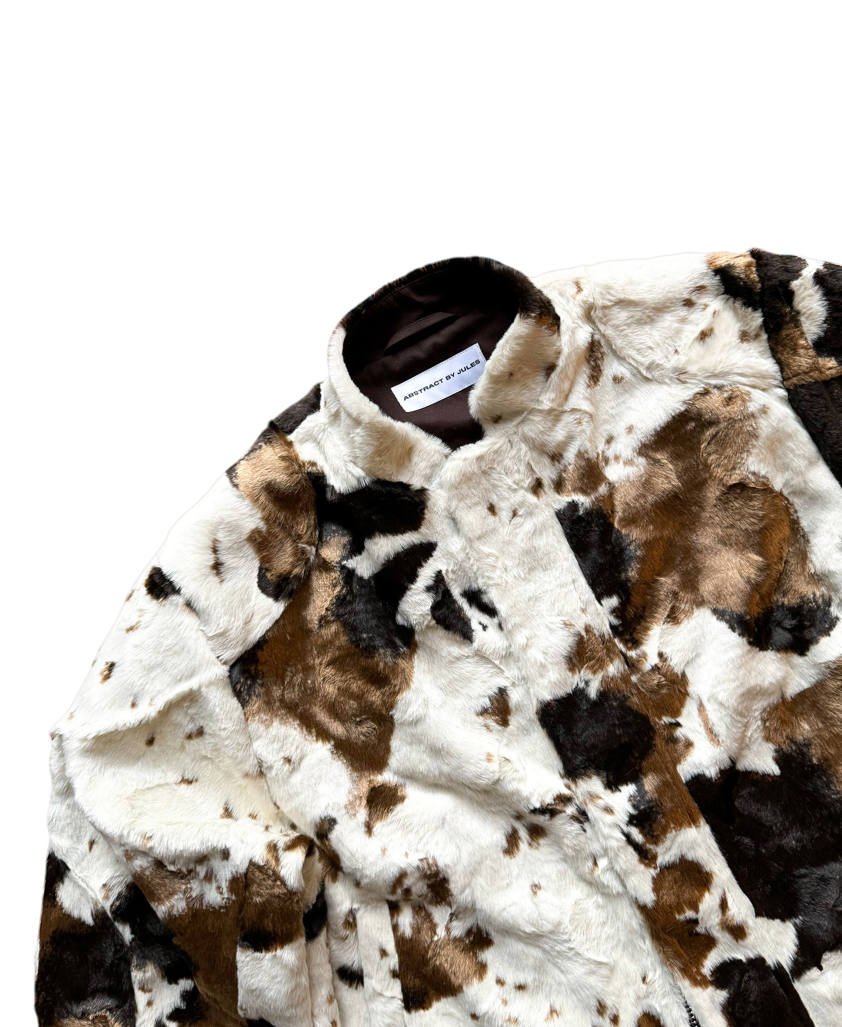 Cowhide Moto Jacket - White