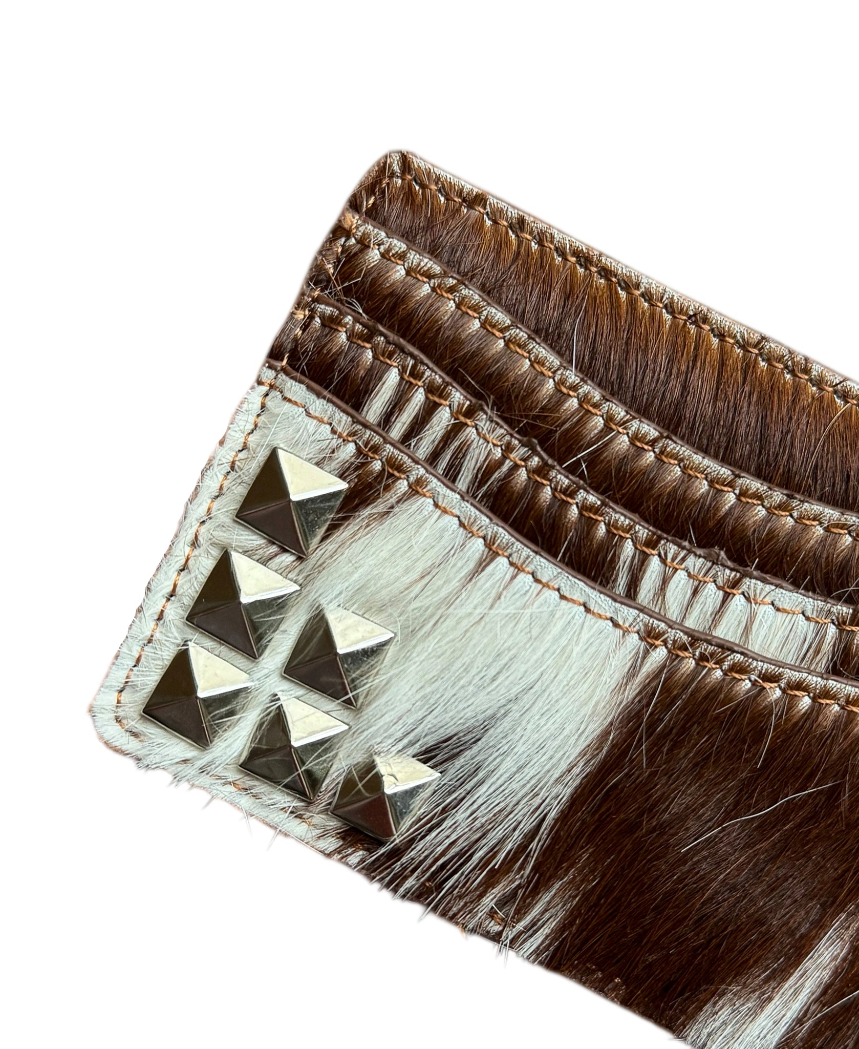 Studded Wallet - Cowhide