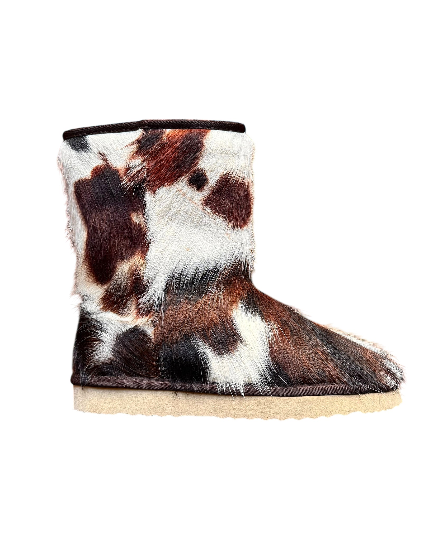 Cowhide Moccasins - White