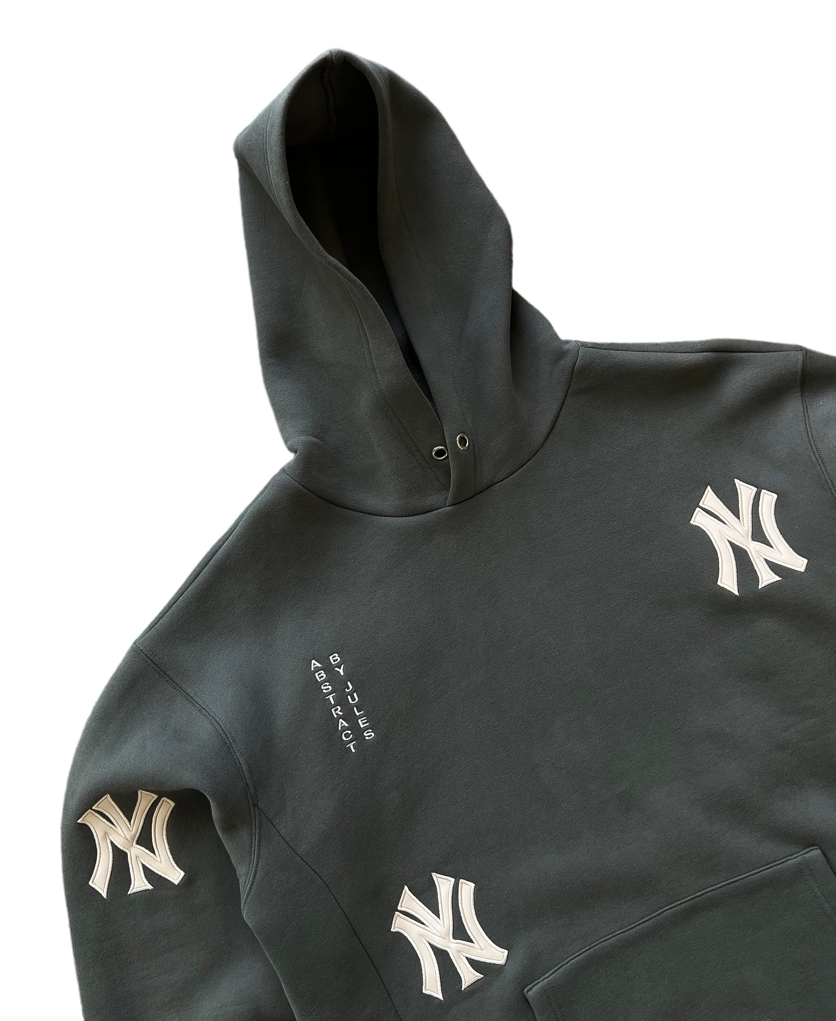 NY Patch Hoodie - Stone