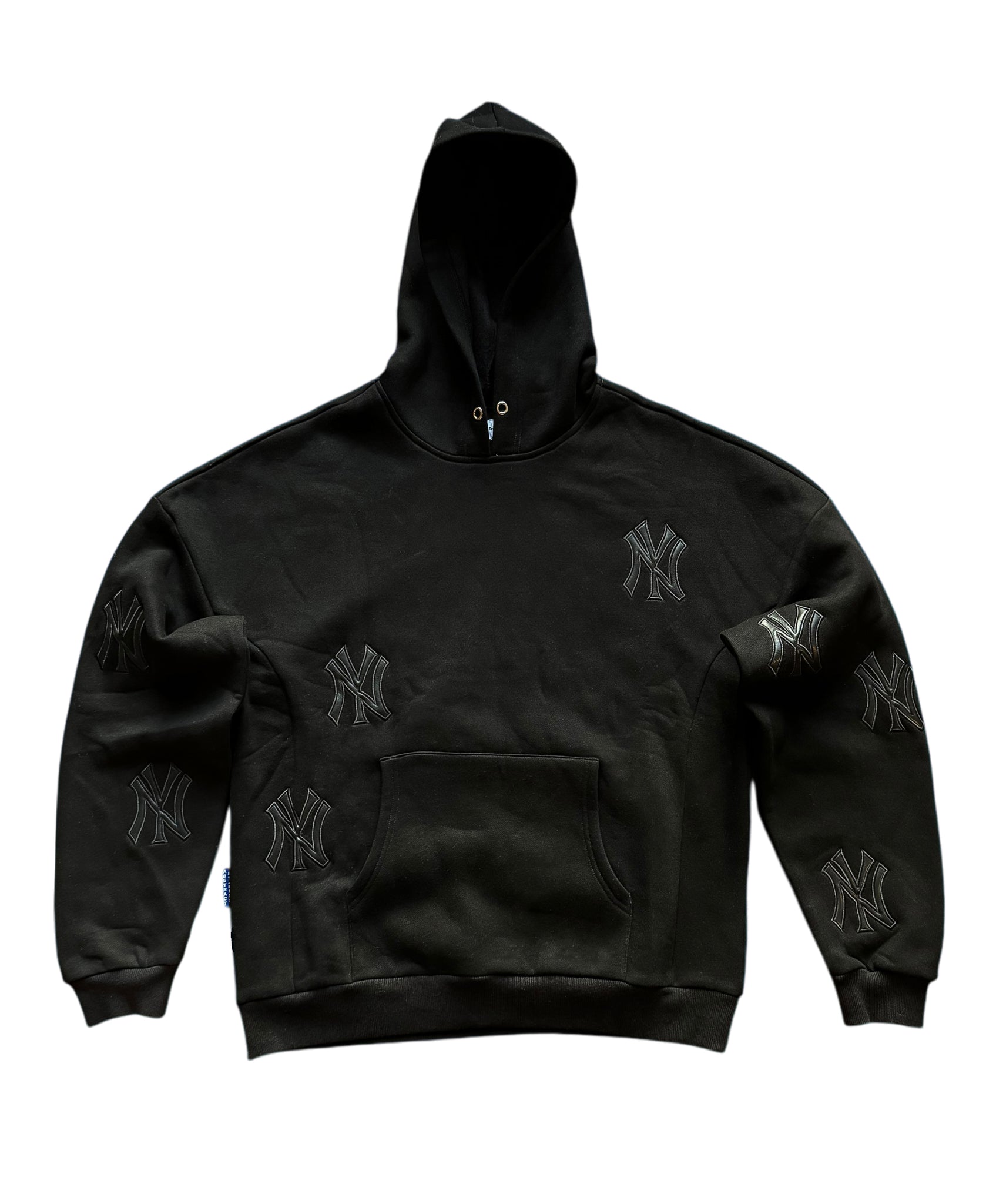 NY Patch Hoodie - Black