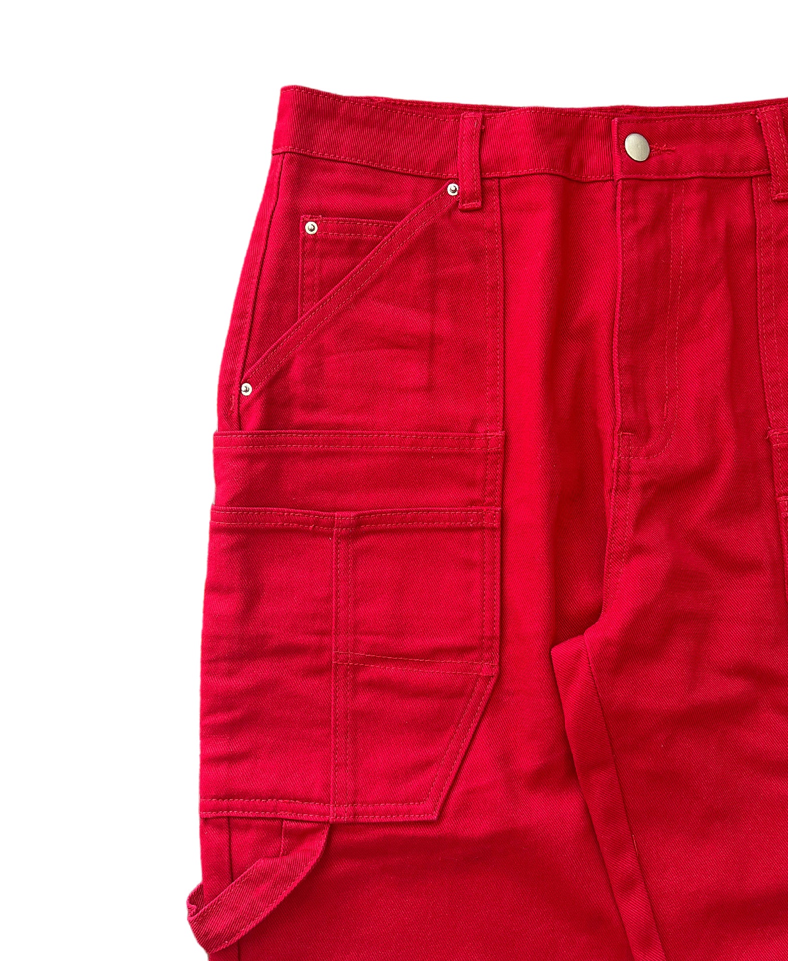 Utility Work Pants - Red