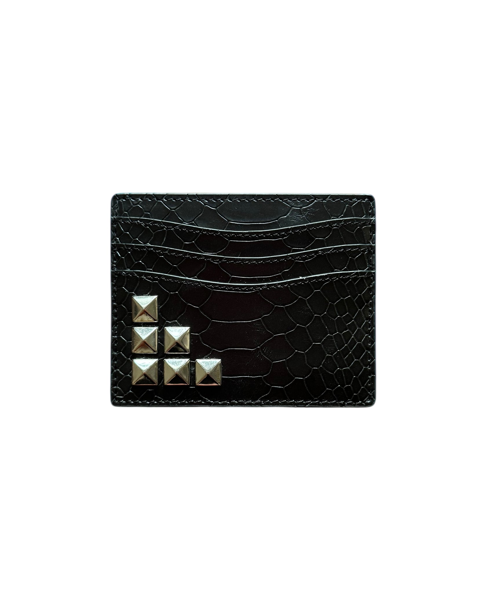 Studded Wallet - Snake