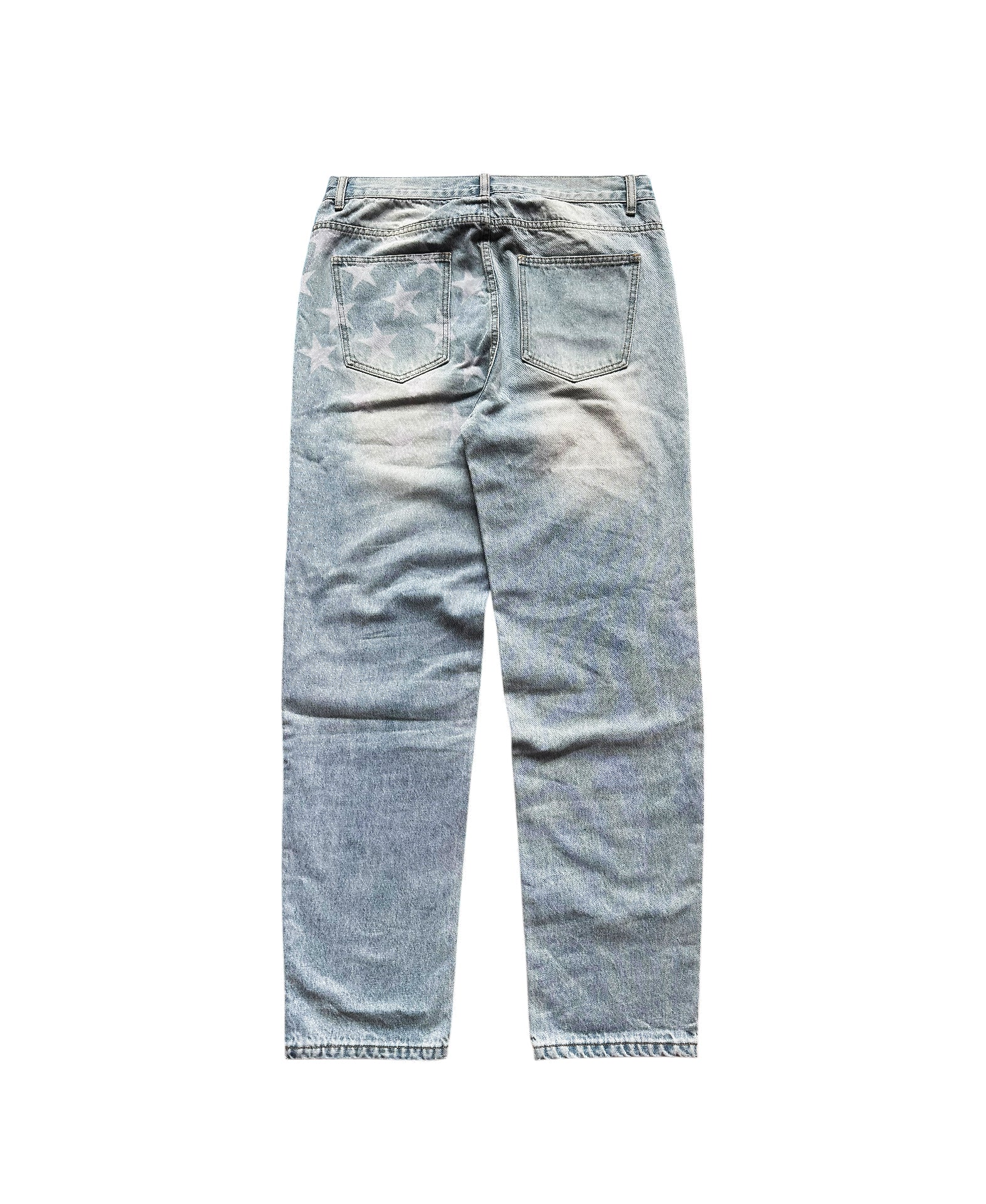 Stars & Stripes Jeans - Blue