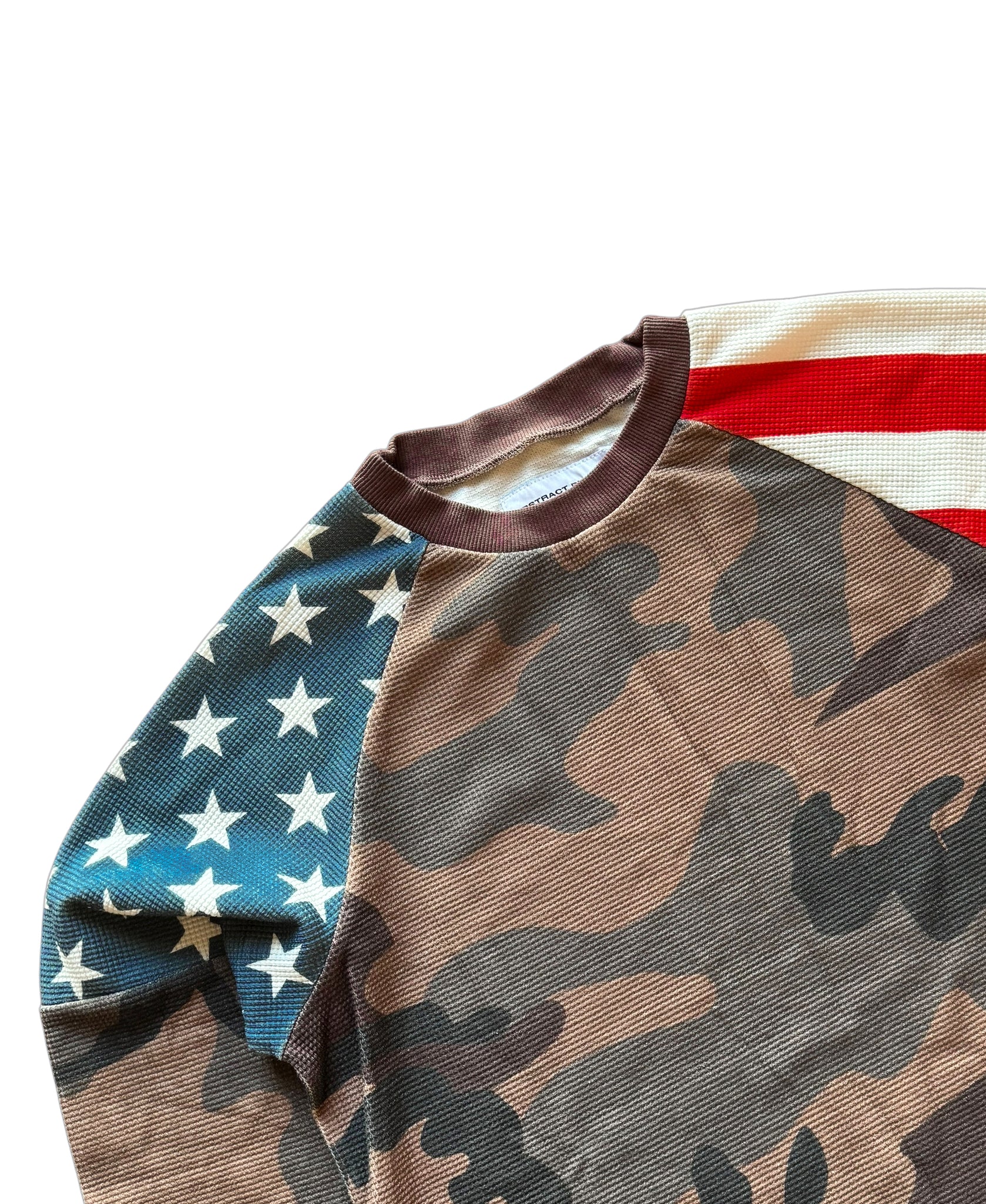 America Waffle Knit - Mocha