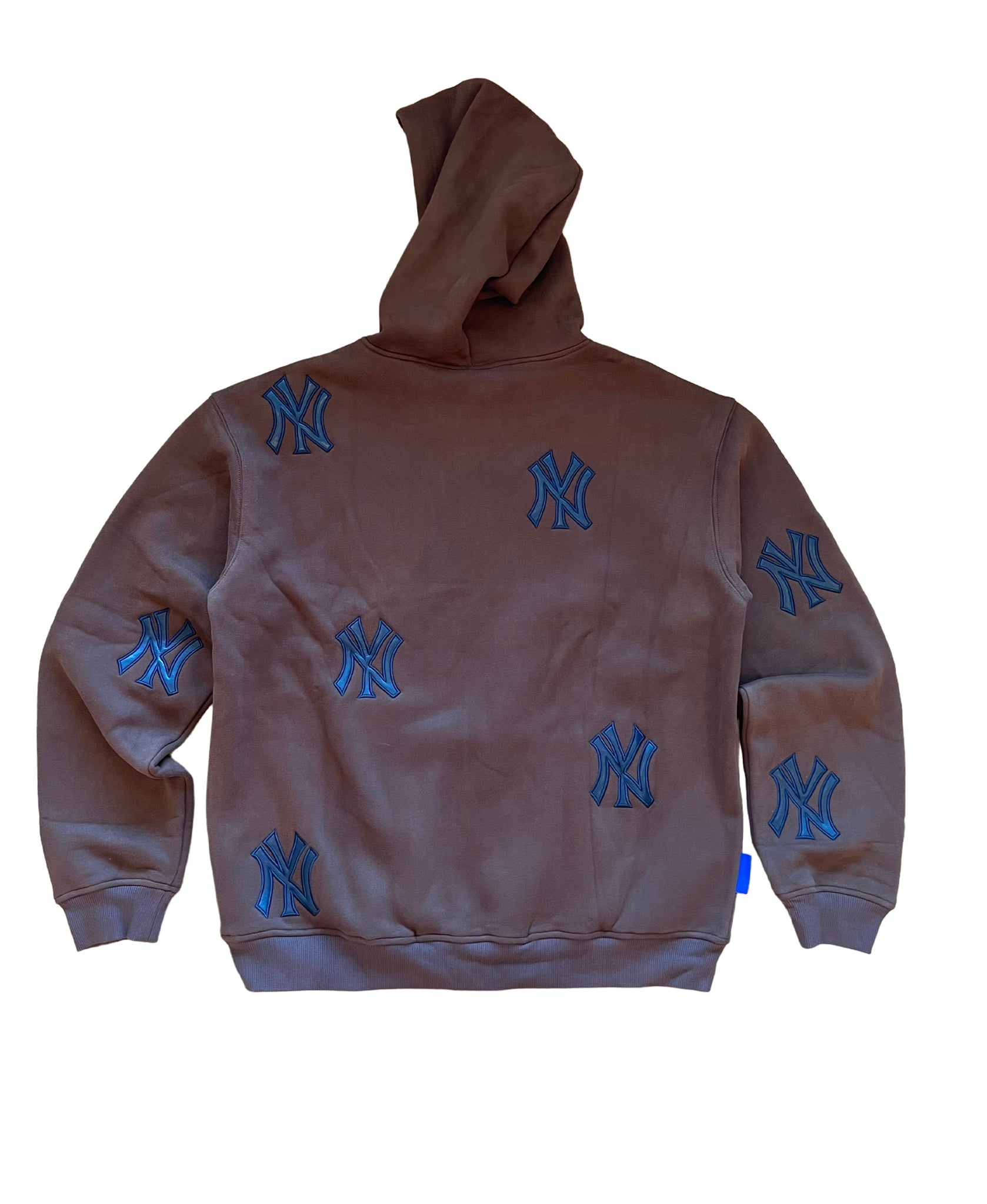 New York Patch Hoodie - Brown