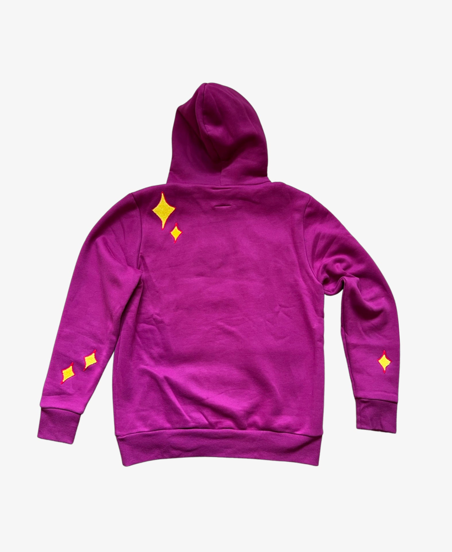 Emotional Security - Purple and Yellow Hoodie
