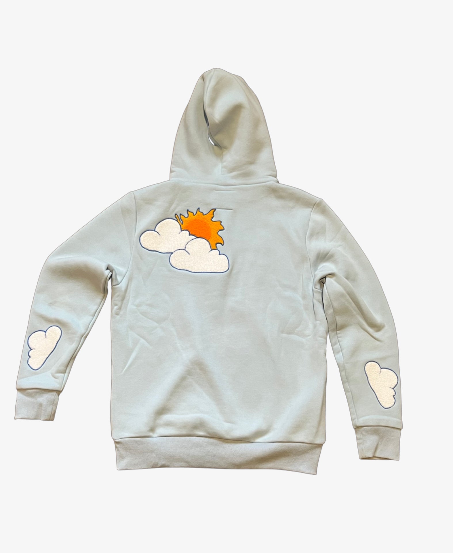 Fly Away - White Clouds Hoodie